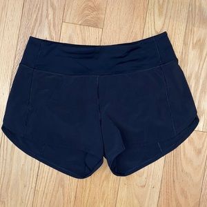 Lululemon speed shorts size 6 4”
